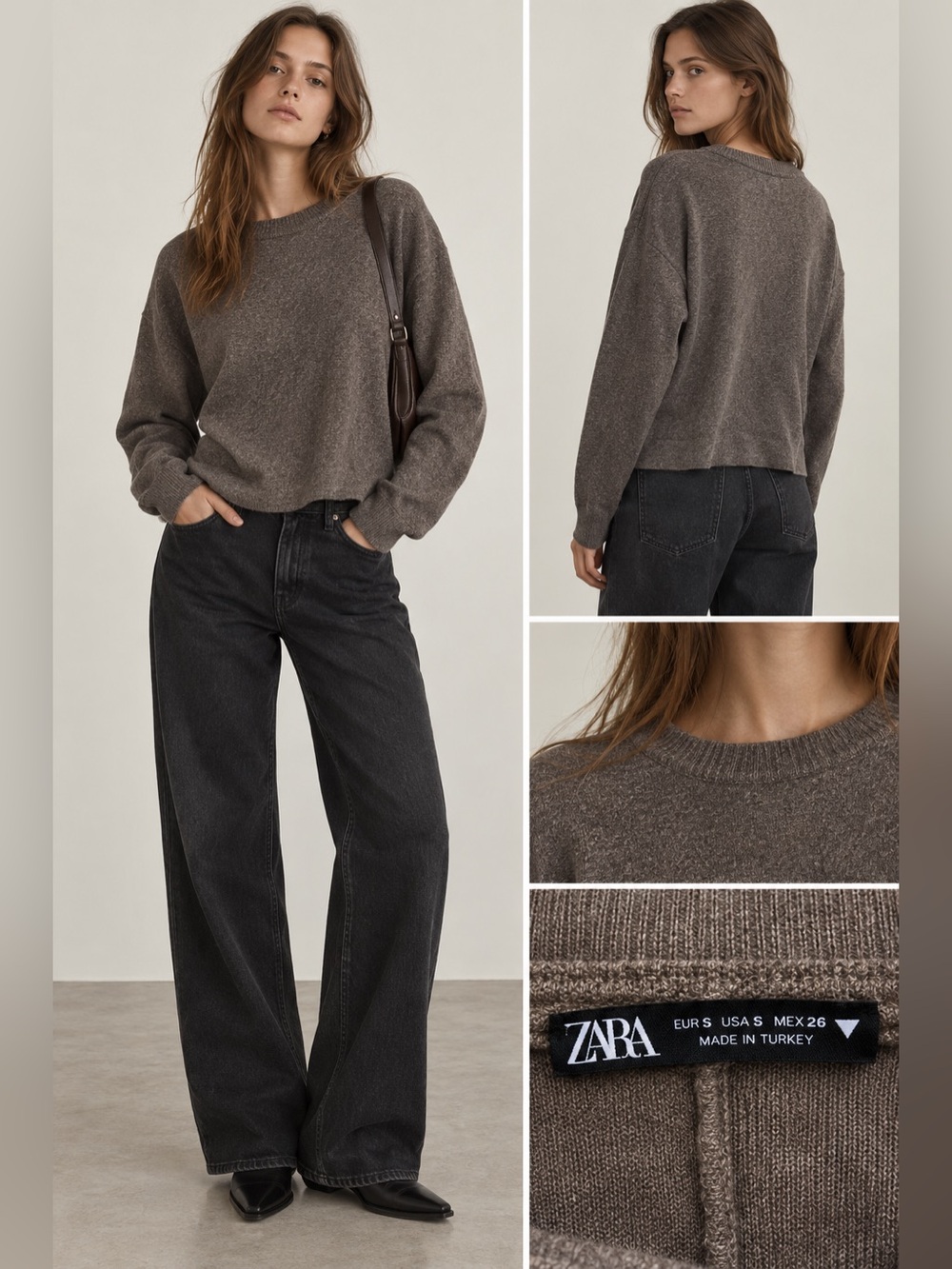 ZARA Gray Sweater